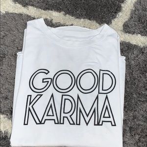 Modern Lux good karma shirt